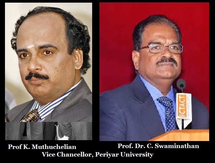K. Muthuchelian, and C. Swaminathan VC, PU